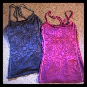Athleta tank top (pair) size M